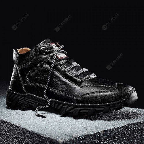 Autumn and Winter High Top Boots Large Size Outdoor Casual Tooling Shoes Fashion All-match for Men